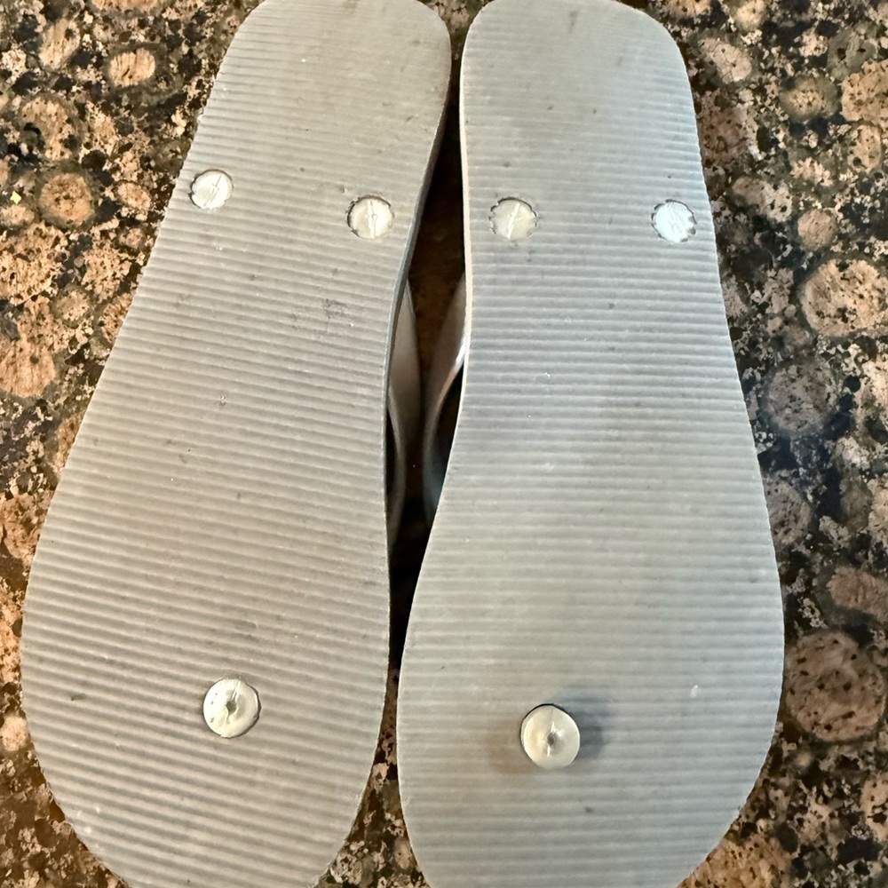 BCBGeneration Silver and Black Patterned Sandals - image 2